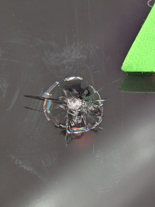 フィールダー1.4cmのひび割れ