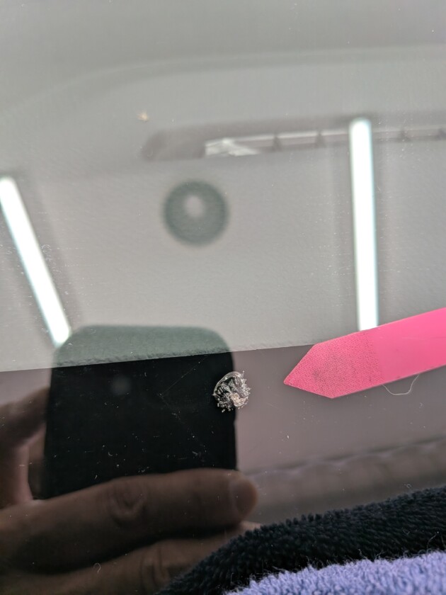 ノア直径1.5cmのひび割れ