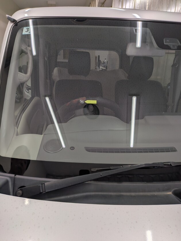 エブリィワゴン2cmのひび割れ
