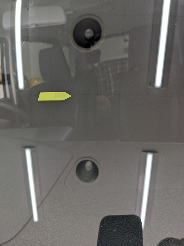 バンディット1cmのひび割れ