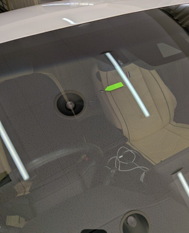 ハリアー1.5cmのひび割れ