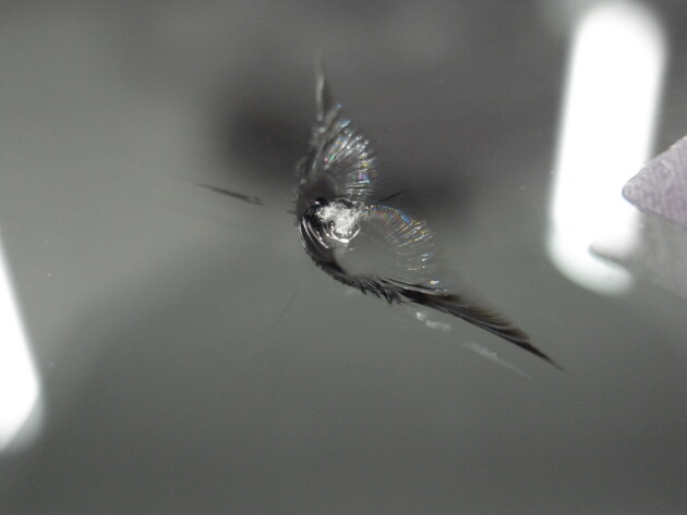 エブリィ1.4cmのひび割れ
