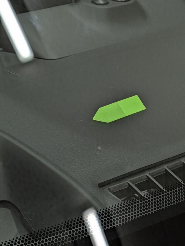 ハリアー1.3cmのひび割れ