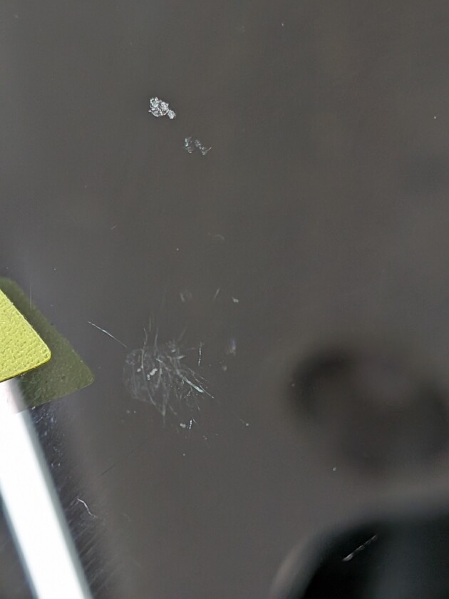 ランクル702cmのひび割れ