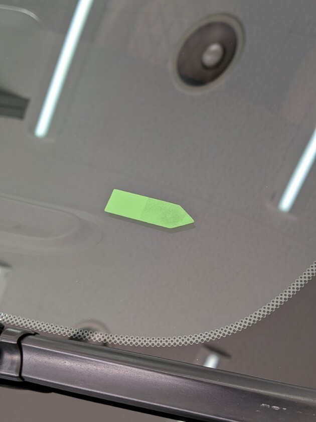 アバルト595ウインドリペア1cm