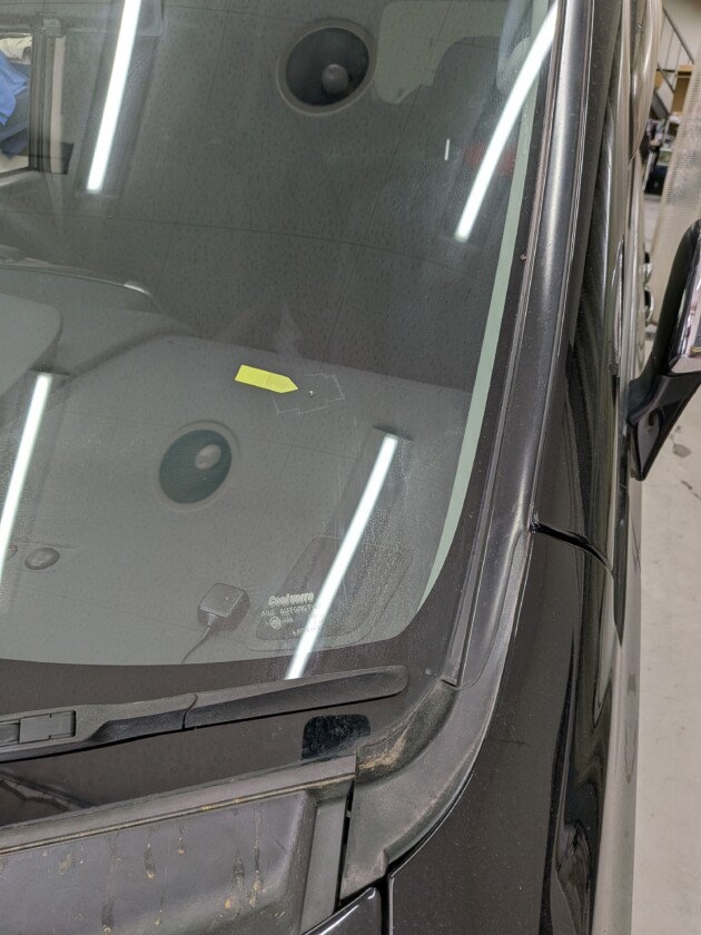 ヴォクシー9mmのひび割れ