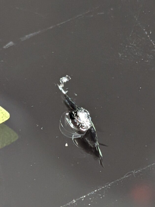 ソリオバンディット1cmのひび割れ