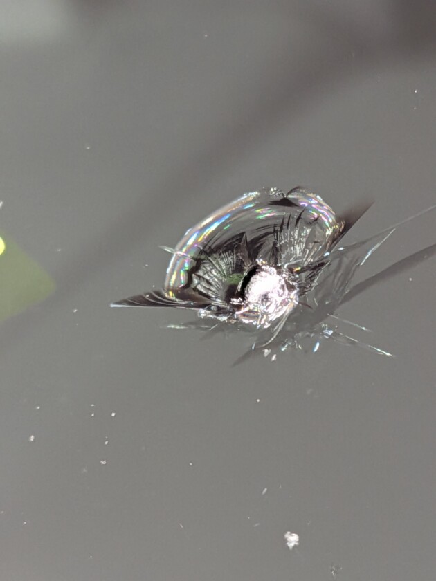 シビック2.2cmのひび割れ