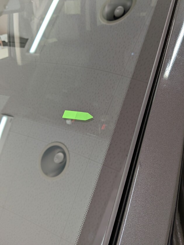 デリカD5ウインドリペア