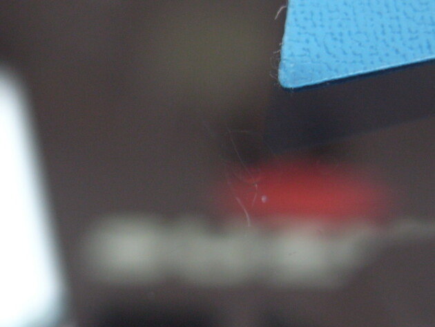 スズキハスラー フロントガラス飛び石