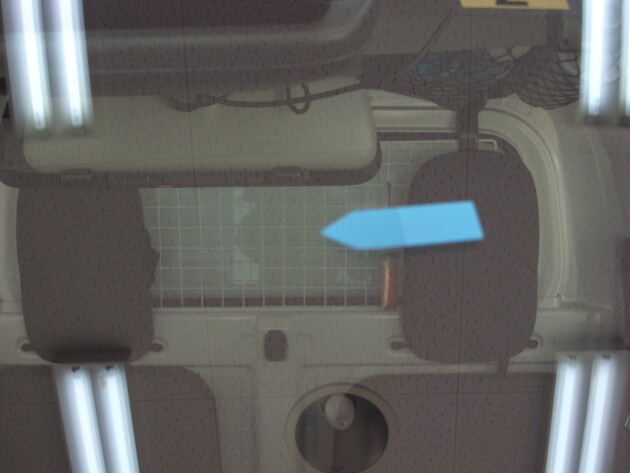 ダイハツハイゼット　フロントガラス　修理