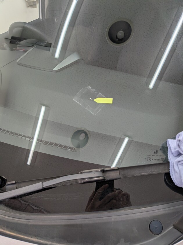 フリードプラス1.4cmのひび割れ