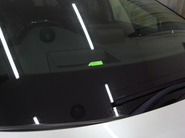 RX450h1.5cmのひび割れ