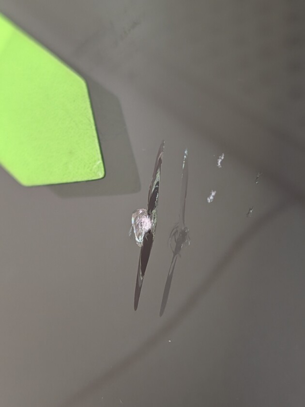 BMWX6ウインドリペア