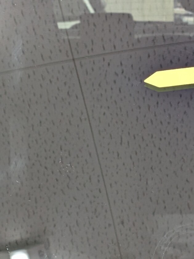 ルーミー1cmのひび割れ