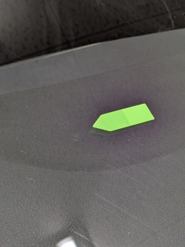 オデッセイ2.4cmのひび割れ