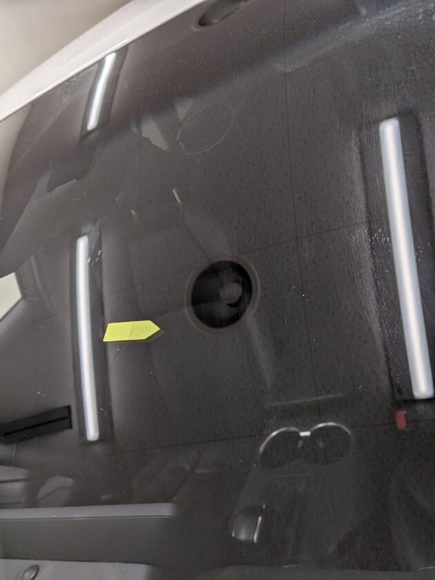 ハリアー1.1cmのひび割れ