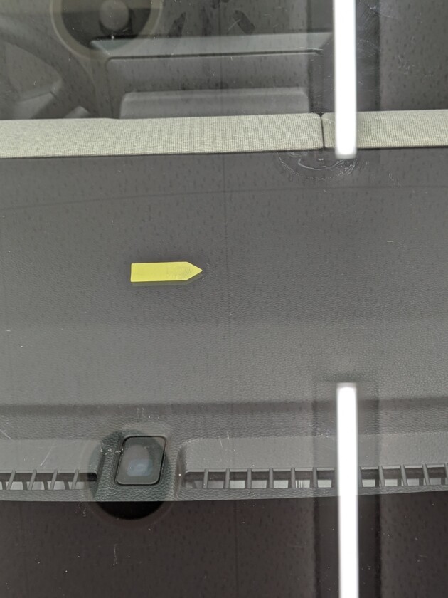 フリード2cmのひび割れ