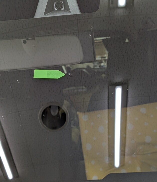 ハスラー1cmのひび割れ