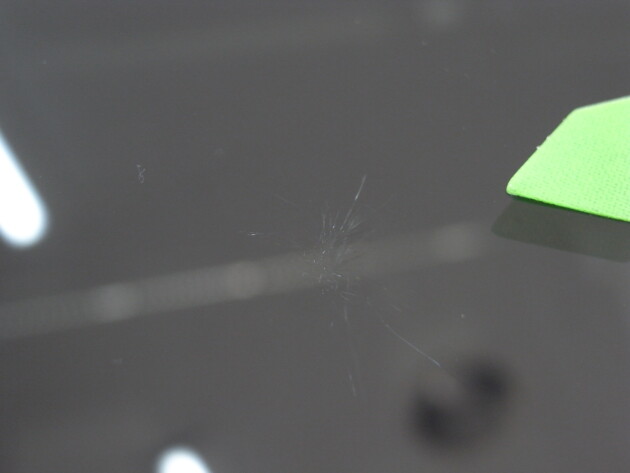 N-BOX3.8cmのひび割れ