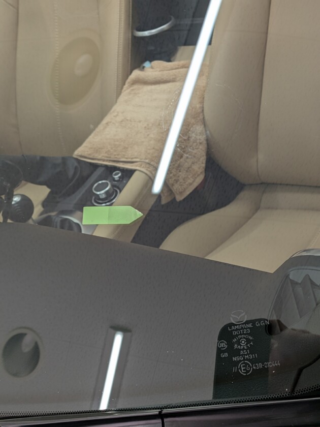 ロードスター5mmのひび割れ