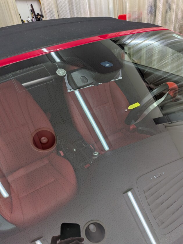 アルファロメオスパイダー8mmのひび割れ