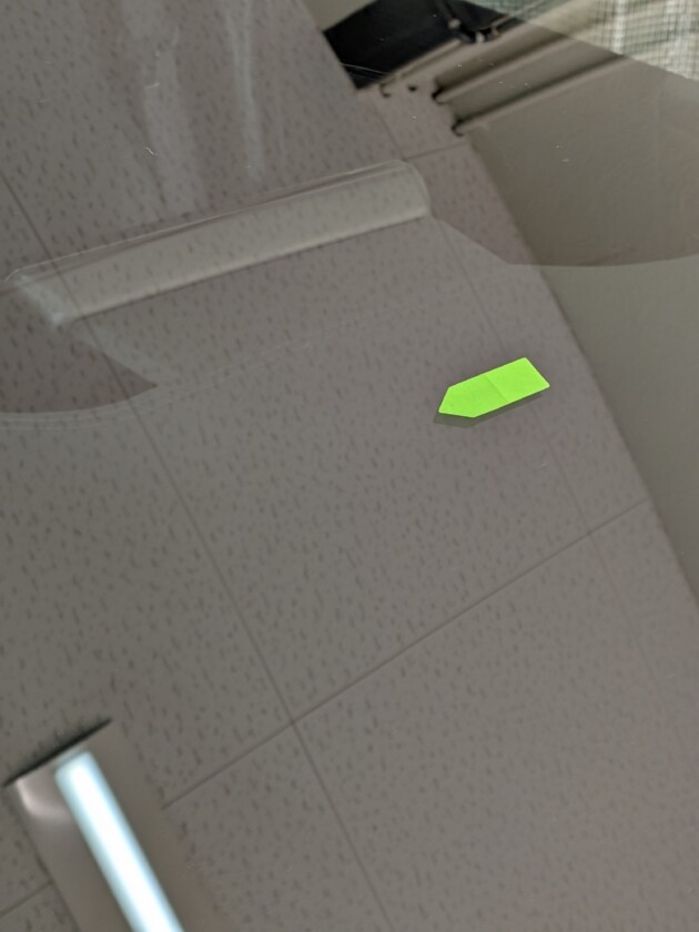 オデッセイ1.4cmのひび割れ