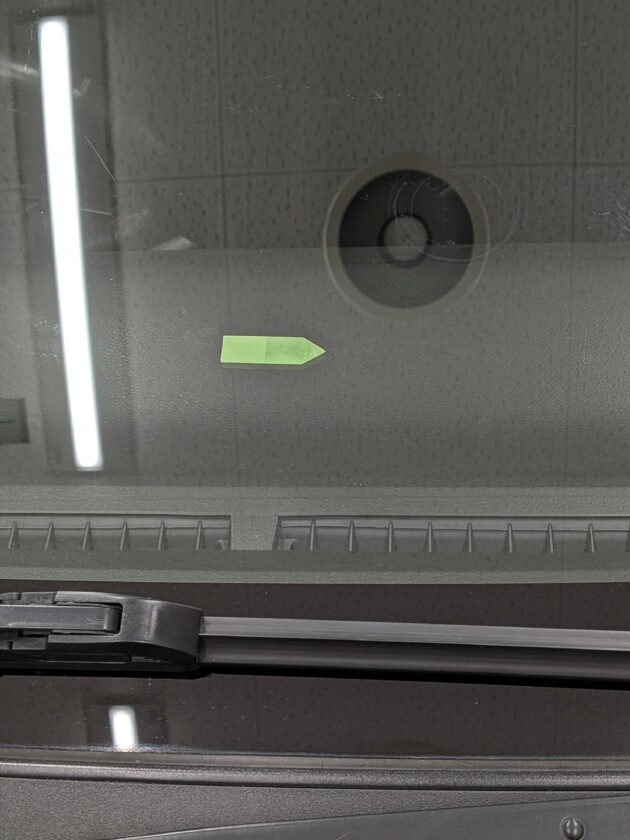 アルト1.3cmのひび割れ