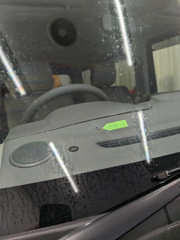 エブリイワゴン8mmのひび割れ