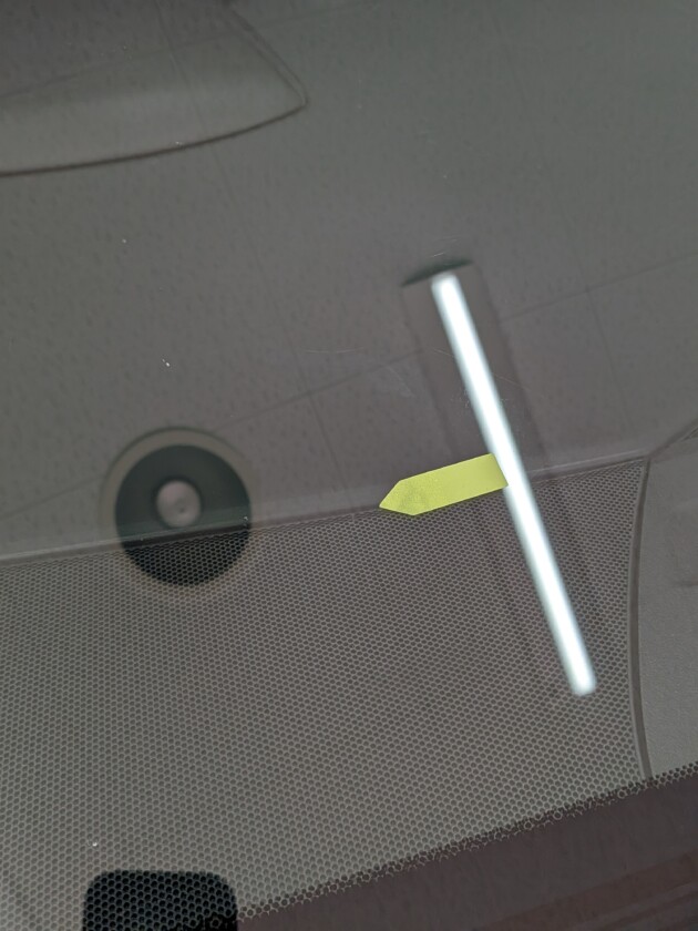 ヴェルファイア2cmのひび割れ