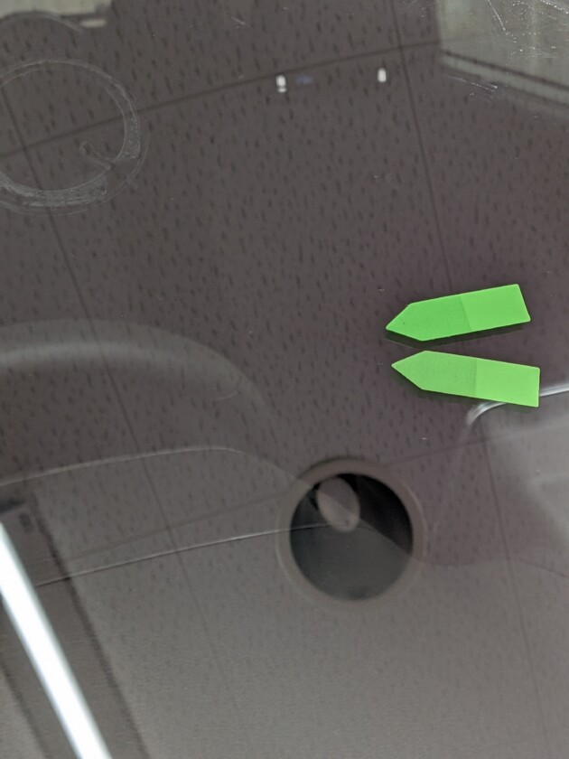 ルークス2つのひび割れ