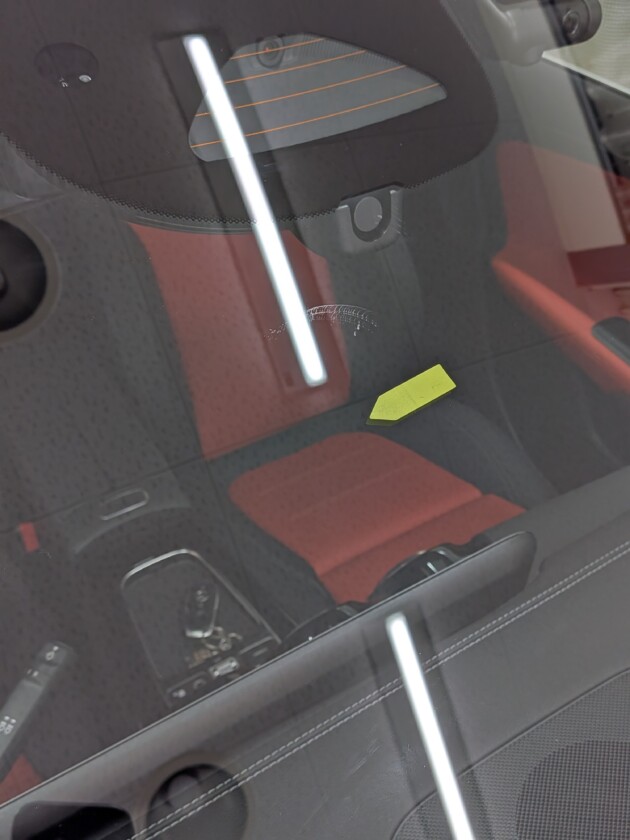CLA200d1.5cmのひび割れ