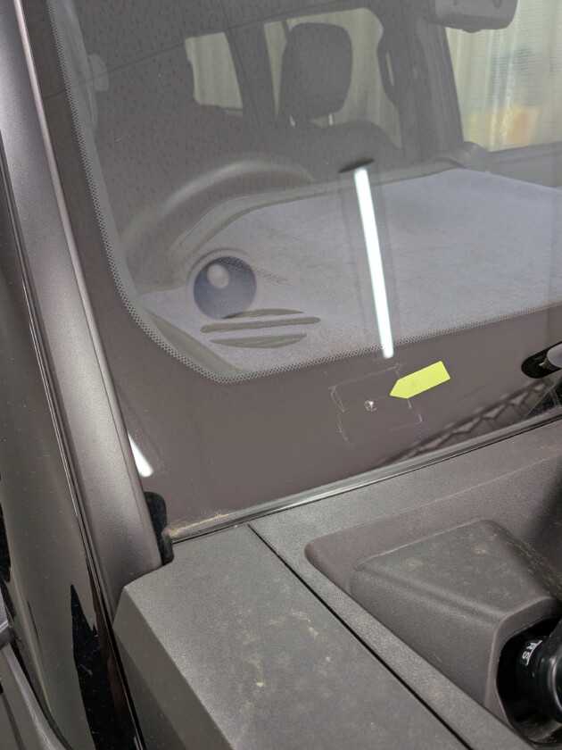 ランクル250ウインドリペア2.5cm