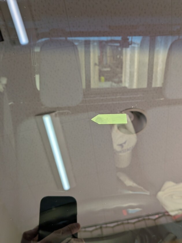 アクティトラック8mmのひび割れ