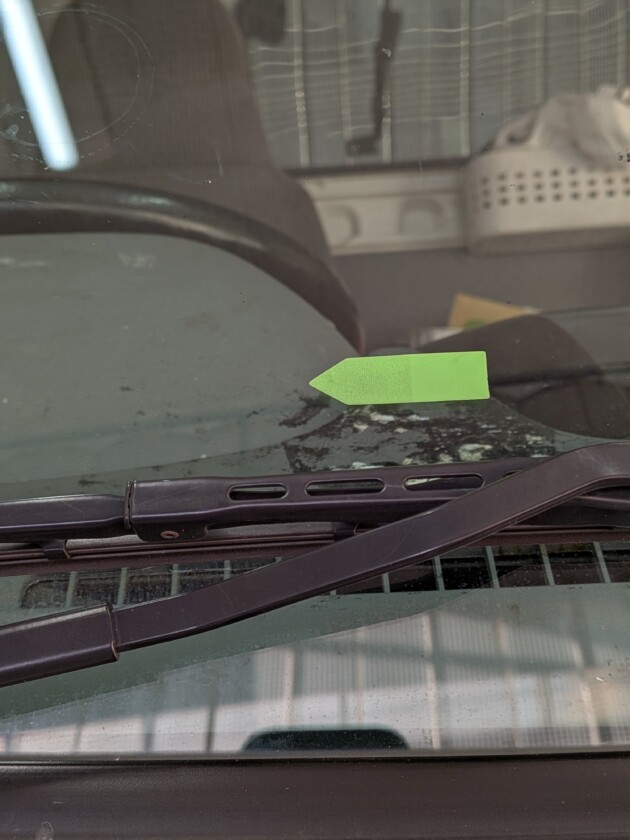 ダイナ1.8cmのひび割れ