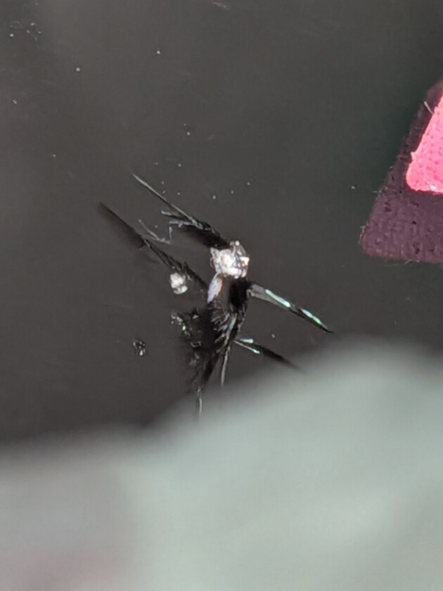 ハリアー1.3cmのひび割れ