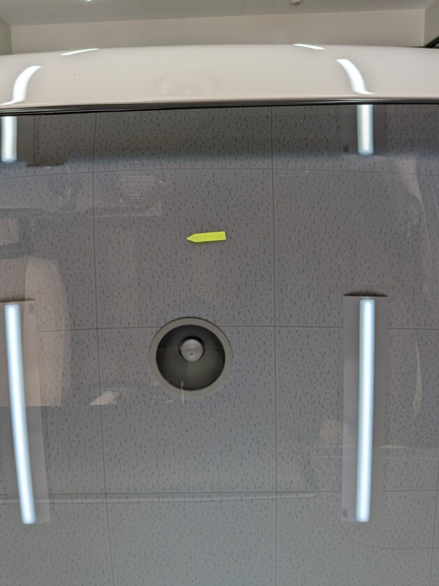 ハイエース2.5cmのひび割れ