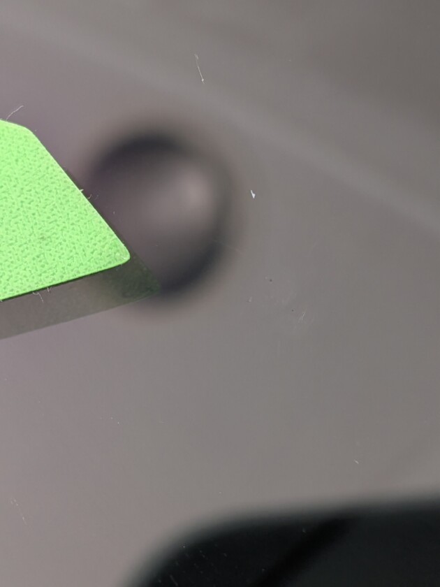 アコード1.5cmのひび割れ