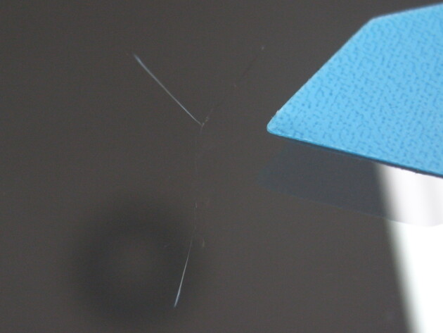 トヨタヴェルファイア フロントガラス 飛び石