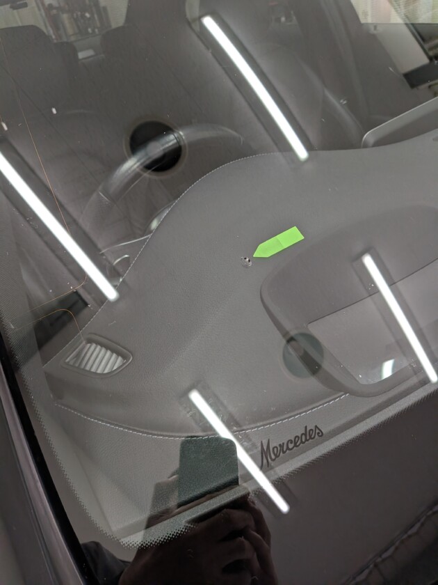 C43AMG1cmのひび割れ