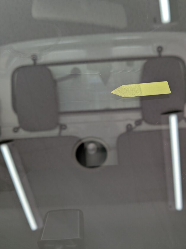 キャリィトラック8mmのひび割れ