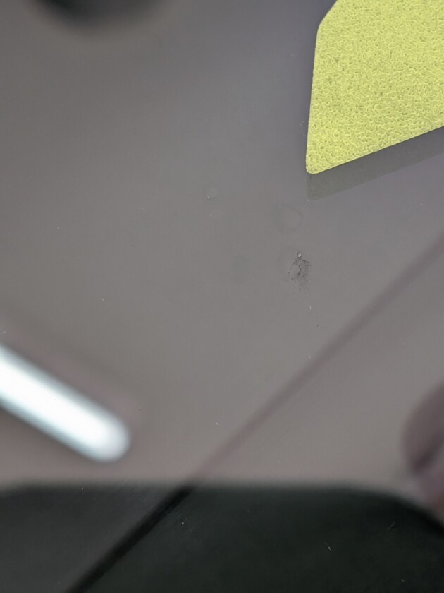 タント衝撃点2つ