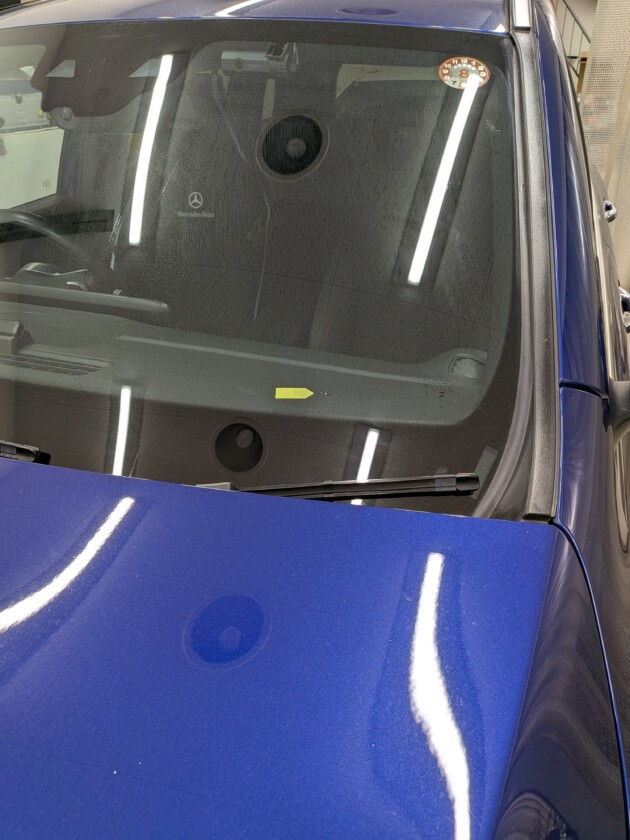 GLB220d2.1cmのひび割れ