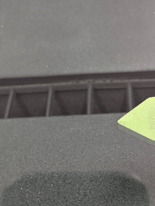 ハイエース1.5cmのひび割れ